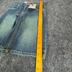 Levi's Y2K 549 Relaxed Straight Shorts Boys 7 Blue Denim NWT Adjustable Waist - take2supply