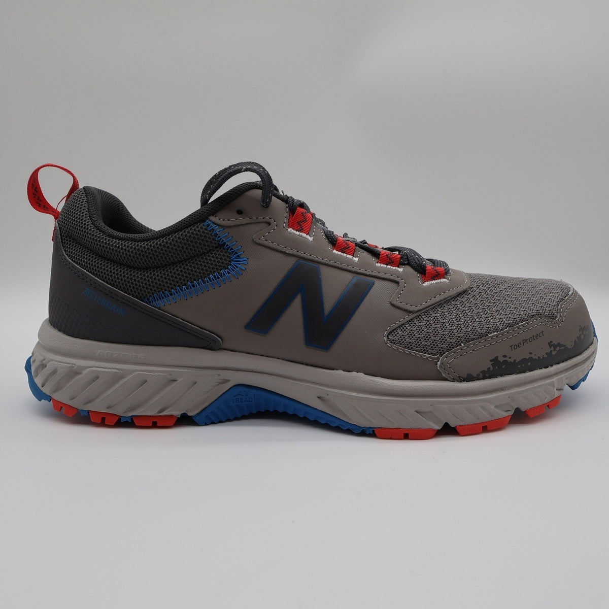 New Balance 510v5 Trail Running Shoes Mens 10 Grey MT510LG5 All Terrain - take2supply