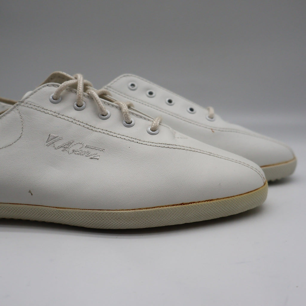 LA Gear Lifestyle Casual Women 10 Vintage 94 White Leather Classic Workout 6814 - take2supply