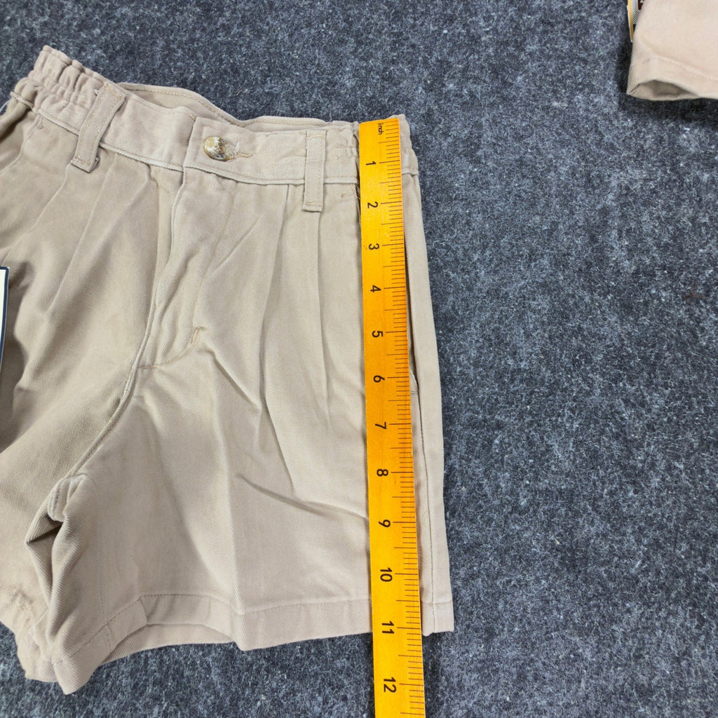Bobby Stix Vintage 90s Chino Shorts Boys 3T Khaki Cotton NWT - take2supply