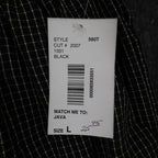 Southern Lady Pants Womens Large Black White Grid Check Elastic Waist NWT NOS - take2supply