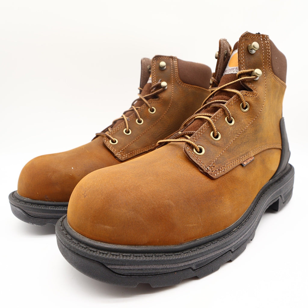 Carhartt Ironwood Work Boot Mens 11 Brown Leather Alloy Toe Waterproof FT6500-M - take2supply