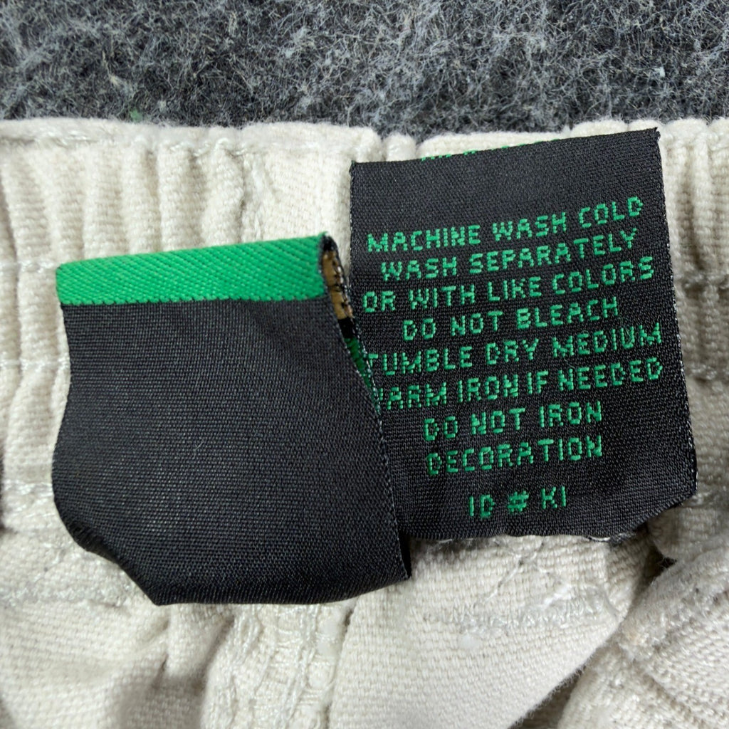 John Deere Carpenter Shorts Boys 5 Stone Cotton Canvas NWT Deadstock - take2supply
