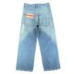 Tommy Hilfiger Y2K Slouch Fit Jeans Boy 16 Blue Cotton Deadstock NWT - take2supply