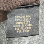 F/X Fusion V-Neck Sweater Mens M Brown Heather Cotton Blend NWT - take2supply