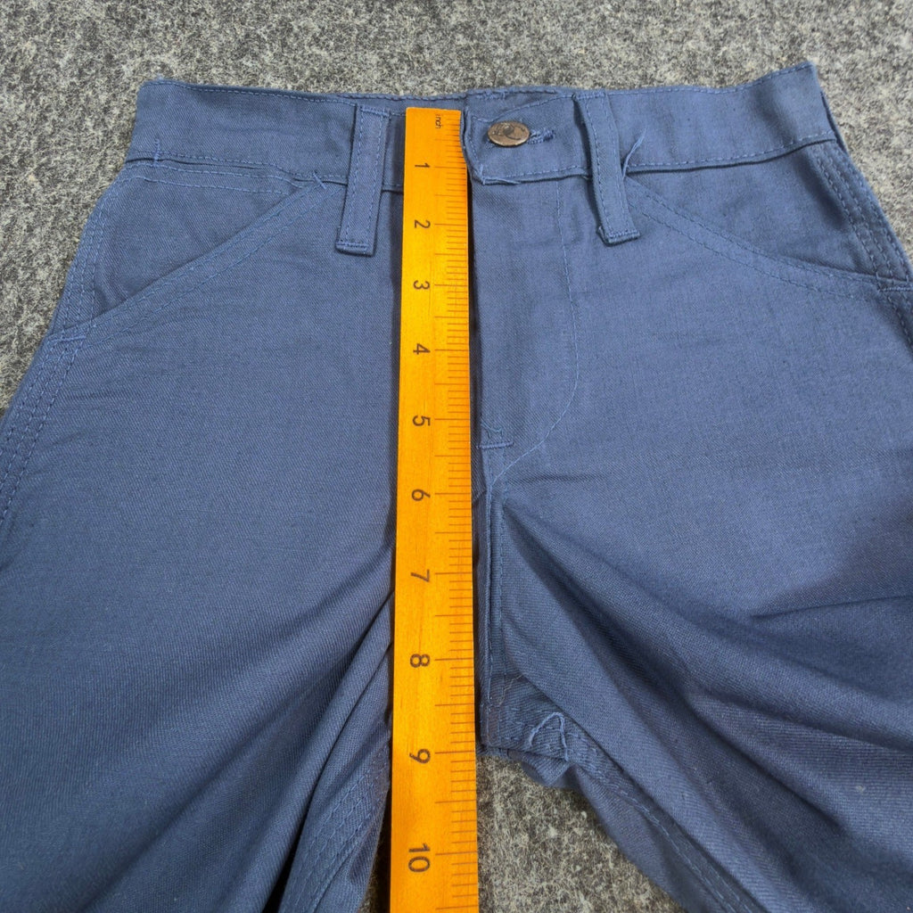Dee Cee Vintage 70s Painter Pants Boys 8 Slim Blue USA Made NOS NWT 22x22 - take2supply