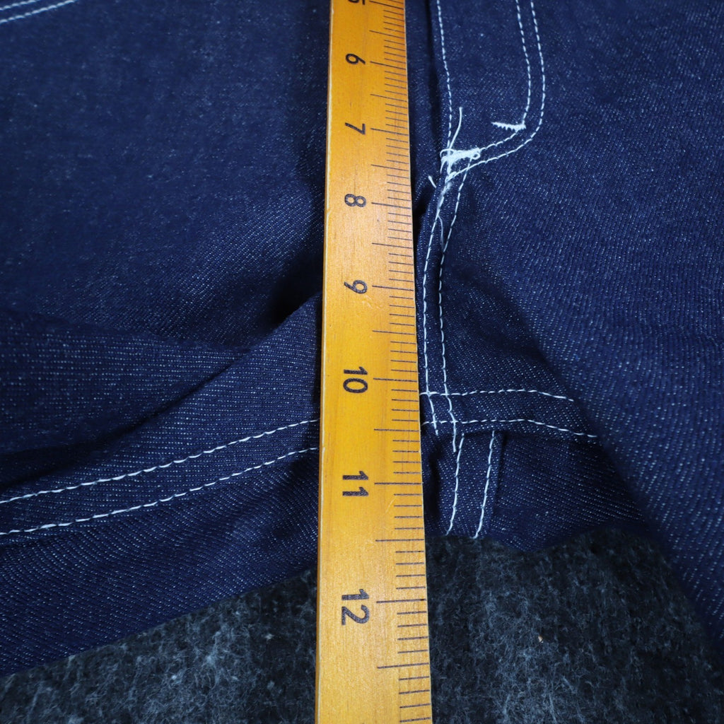 Key Jeans Vintage Womens 27 L Blue Embroidered Flare Jeans NWT - take2supply