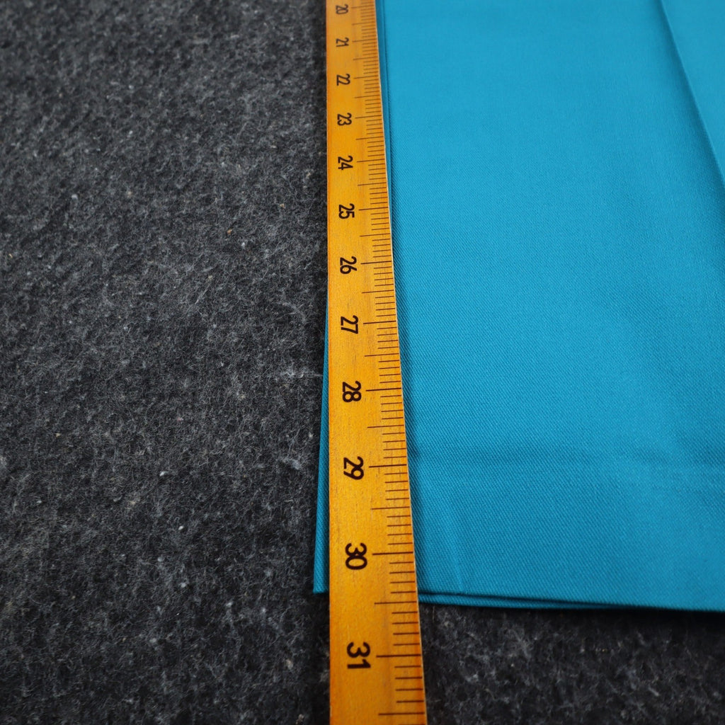 Haggar Classics Pants Womens 20 Turquoise Pleated Belted USA NWT Deadstock - take2supply