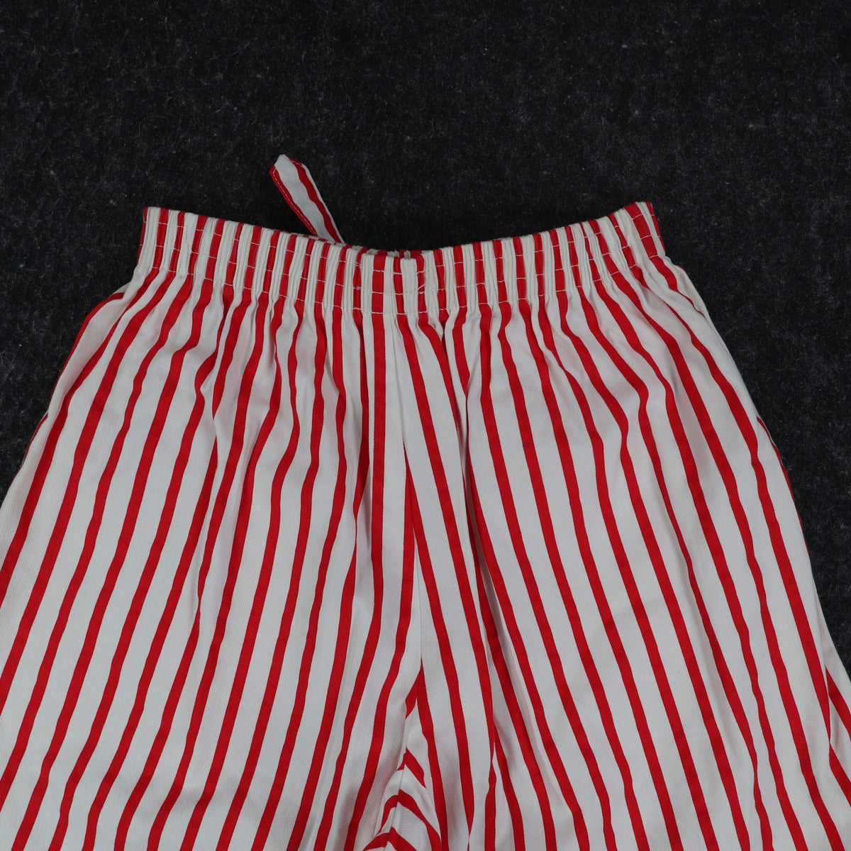 Hang Ten Shorts Womens Medium Vintage 80s Red White Striped Cotton Deadstock NWT - take2supply