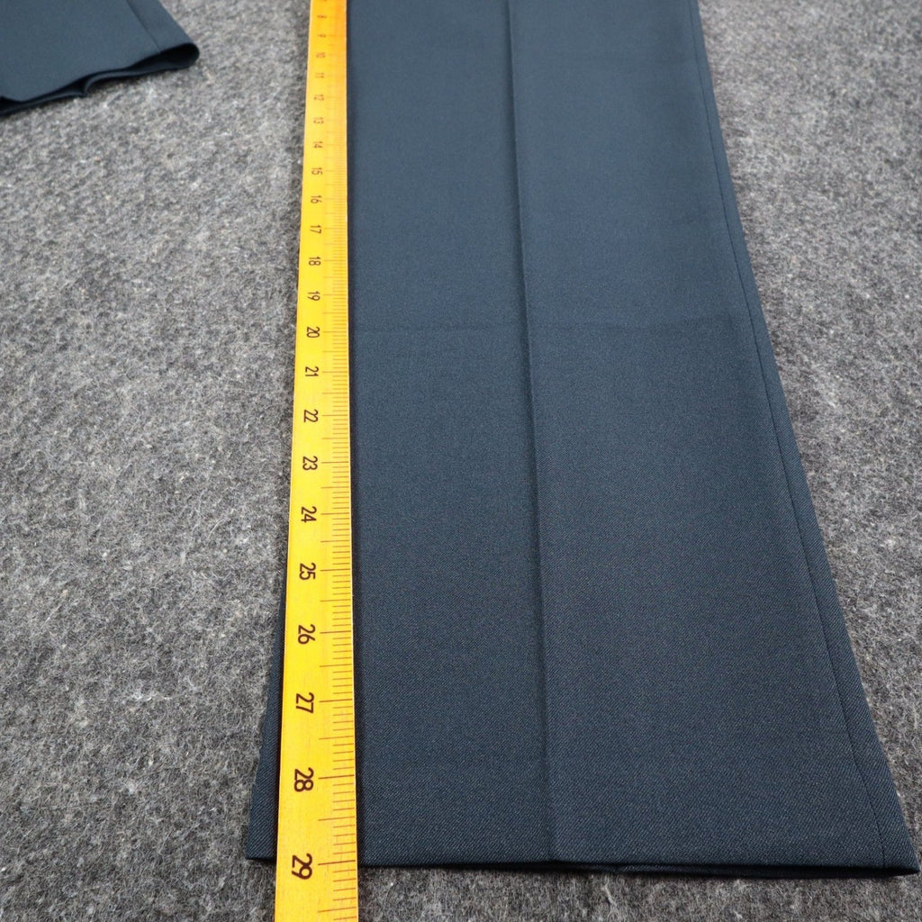 Levi Strauss Mens Action Slacks 33x30 Vintage 2001 Navy Blue Polyester Pants