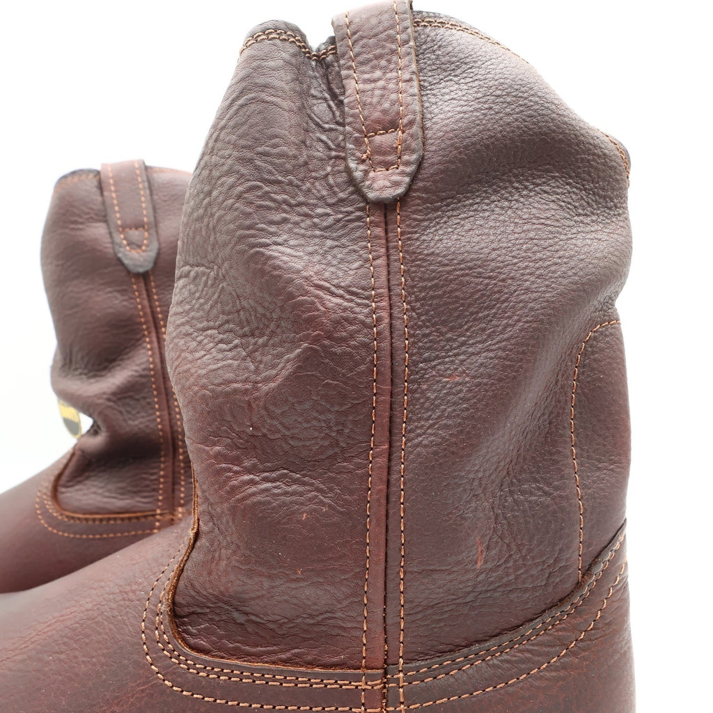 Dan Post Briar Oily Pull On Boots Mens 12D Brown Leather NWT DP69622 - take2supply