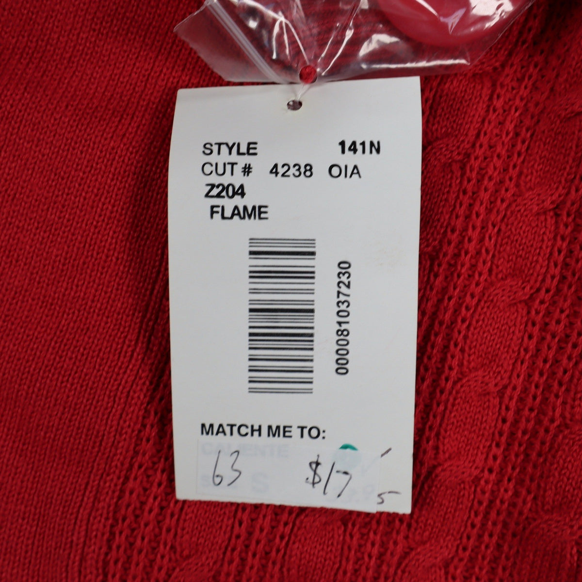 Company Collection Cardigan Womens XL Vintage Pink Cable Knit Button Front C1209 - take2supply
