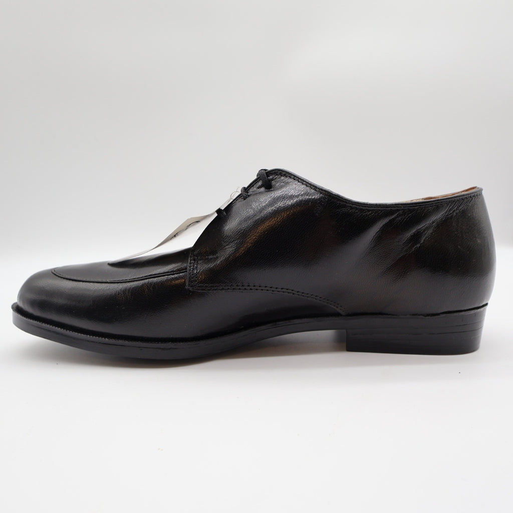 Nunn Bush Lites Dress Shoes Mens 8 M Vintage Black Kidskin Leather Moc Toe 73931 - take2supply