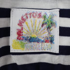 Palmetto's Striped Tank Top Womens Medium Vintage Deadstock Navy White A1992227 - take2supply