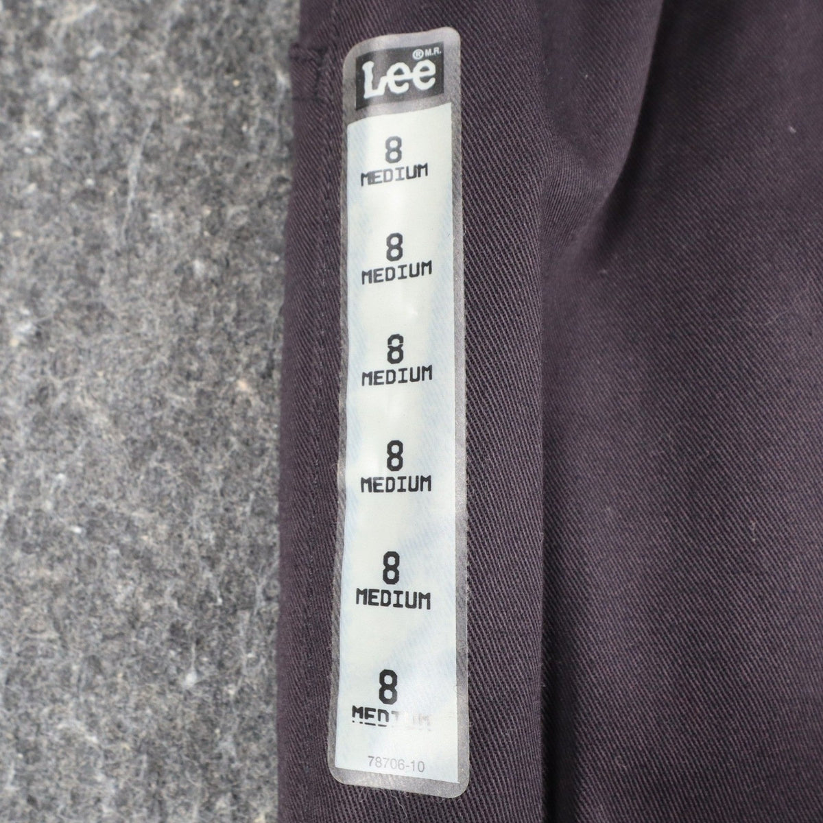 Lee Casuals Pleated Pants Womens 8M Vintage 90s Black Cotton Side Elastic NWT - take2supply