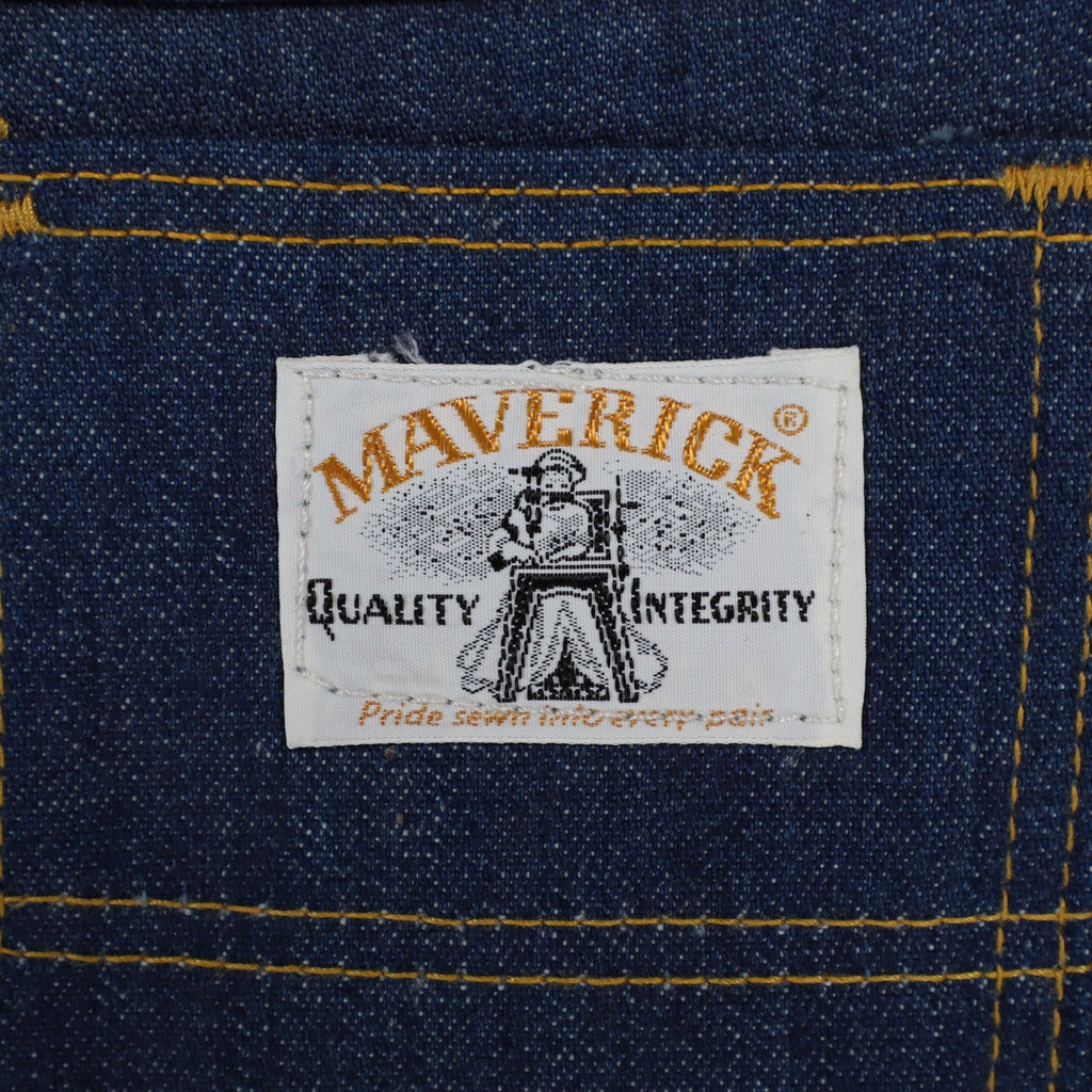 Vintage Young Maverick Jeans Boys 8 Slim Blue Straight Leg USA NWT - take2supply