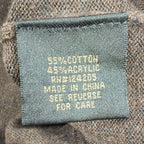 F/X Fusion V-Neck Sweater Mens XL Brown Heather Cotton Blend NWT - take2supply