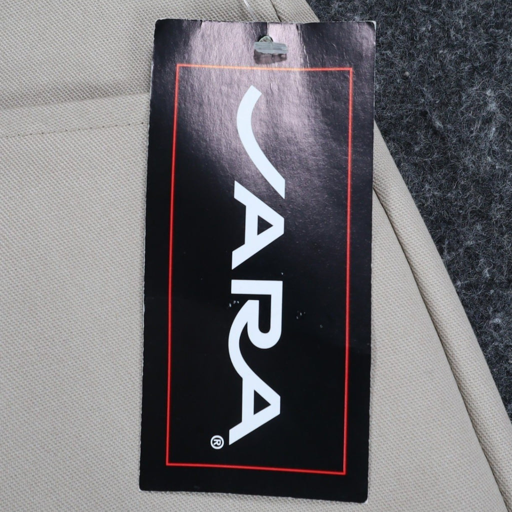 Vara Pants Womens 10 Vintage Tan Polyester Elastic Back Made in USA NWT 5667 - take2supply