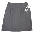 Allyson A-Line Skirt Womens 12 Vintage 90s Black Polyester Lined Career Wear - take2supply