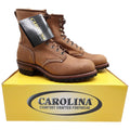 Carolina Logger Boots Mens 9 2E Brown Leather Steel Toe Work Boots NWT 8585 - take2supply