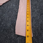 By Together You & I Tunic Top Womens Small Mauve Ribbed Mock Neck Flowy USA - take2supply