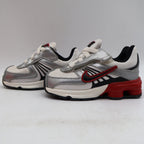 Nike Shox Turbo 8 TD Toddler 4.5C 2008 Silver Red Running Shoes 344934-101 - take2supply