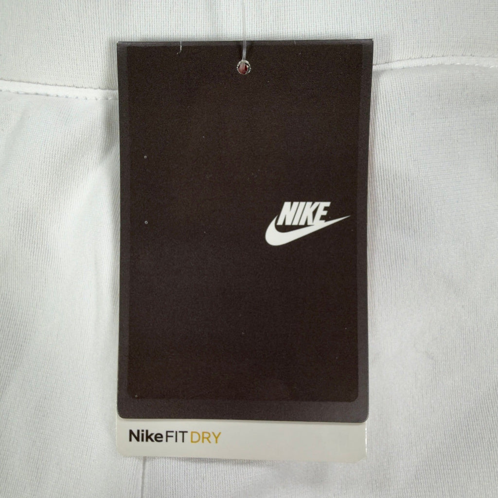 Nike Y2K Dri-FIT Athletic Shorts Womens Small White Gold 238735-100 NWT - take2supply