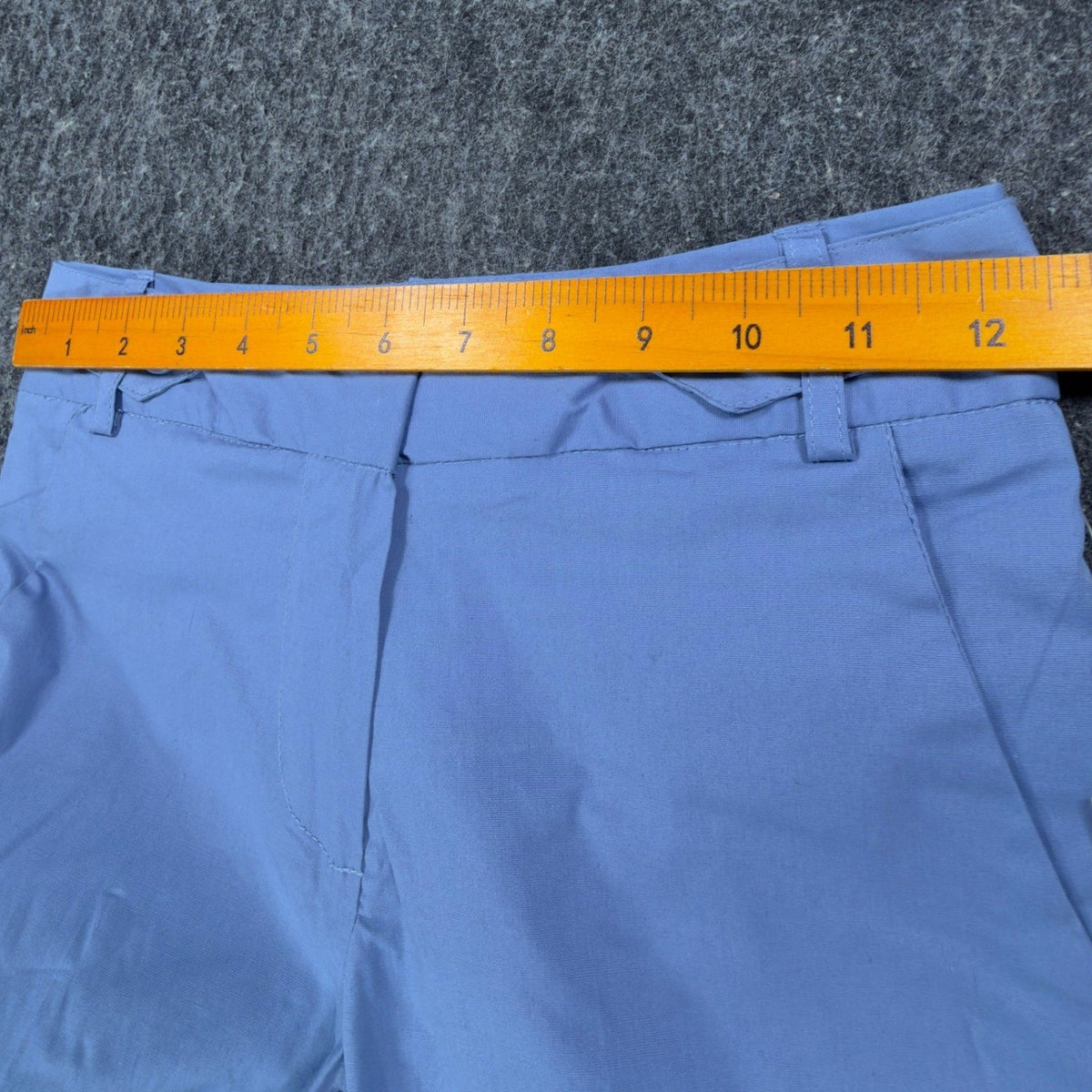 Amy Byer Y2K Bermuda Shorts Girls 8 Blue Cotton Spandex NWT - take2supply