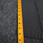 Southern Lady Pants Womens Large Black White Grid Check Elastic Waist NWT NOS - take2supply