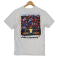 McLaren T Shirt Mens Small White Excellent Formula 1 Racing Graphic Tee - take2supply