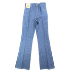 Maverick Vintage 70s Boot Flare Jeans Boys 16 Regular Blue Denim NWT Deadstock - take2supply