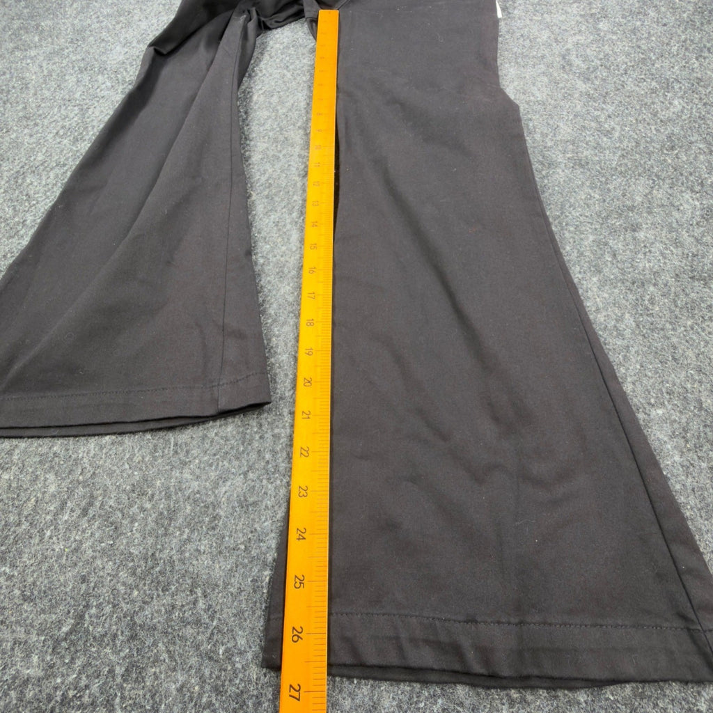 My Michelle Y2K Flare Pants Girls 12 Black Stretch Low Rise NWT Deadstock - take2supply