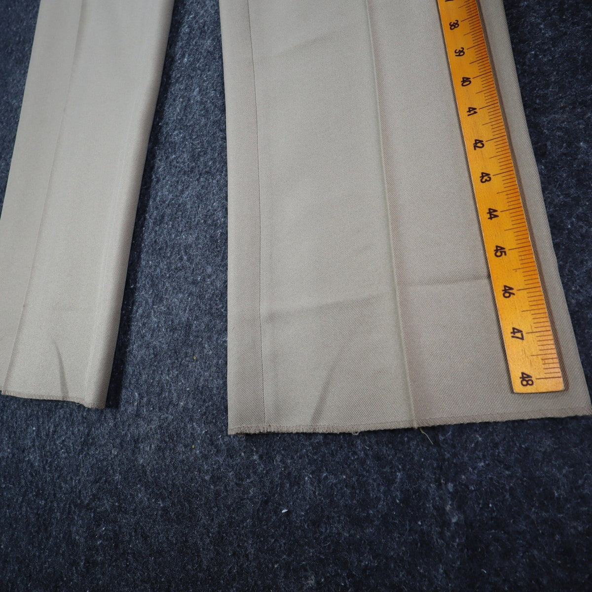 Gino Cappeli Dress Pants Mens 33 Vintage 90s Tan Polyester Pleated Trousers NEW - take2supply