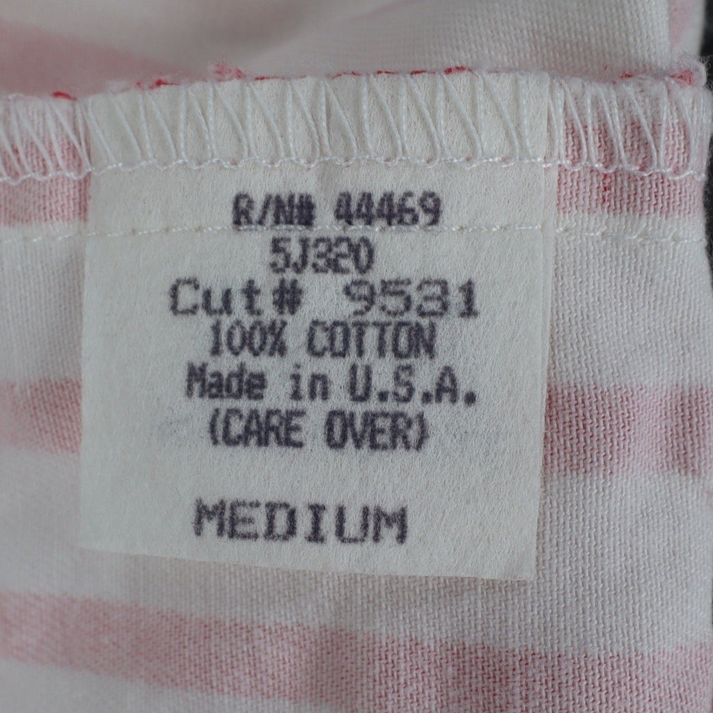Hang Ten Shorts Womens Medium Vintage 80s Red White Striped Cotton Deadstock NWT - take2supply