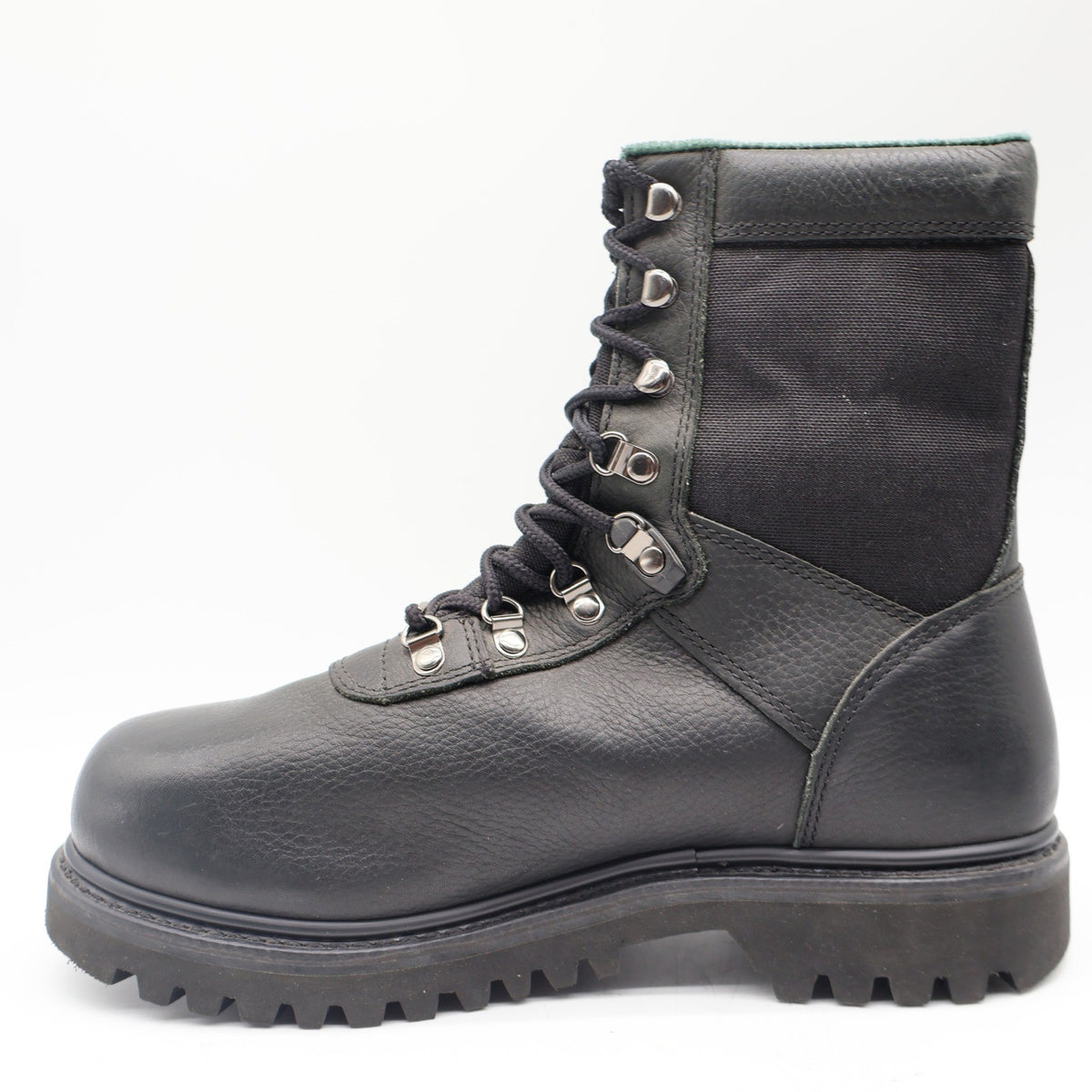 Wolverine Big Horn Boots Mens 8.5 W Vintage Y2K Black Leather Gore-Tex 03851 NEW - take2supply