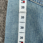 Tommy Hilfiger Y2K Slouch Fit Jeans Boy 20 Blue Cotton NWT Deadstock - take2supply