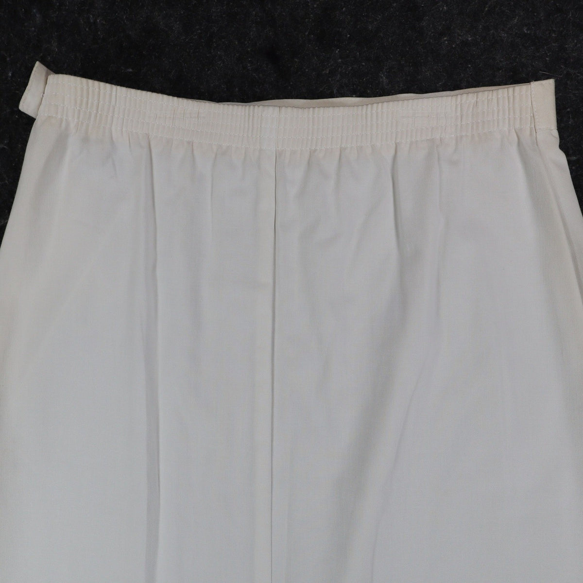 D.K. Gold Pencil Skirt Womens 10 Vintage 90s White Galaxy Stretch Cotton NWT - take2supply