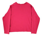 Southern Lady Top Women XL Red Long Sleeve V-Neck Faux Wrap Cotton Blend NWT - take2supply