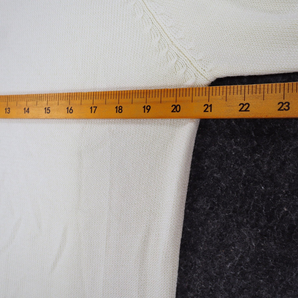 Carolyn Taylor Sweater Womens Small Cream Mock Neck Raglan Knit Top NWT - take2supply