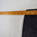 Carolyn Taylor Sweater Womens Small Cream Mock Neck Raglan Knit Top NWT - take2supply