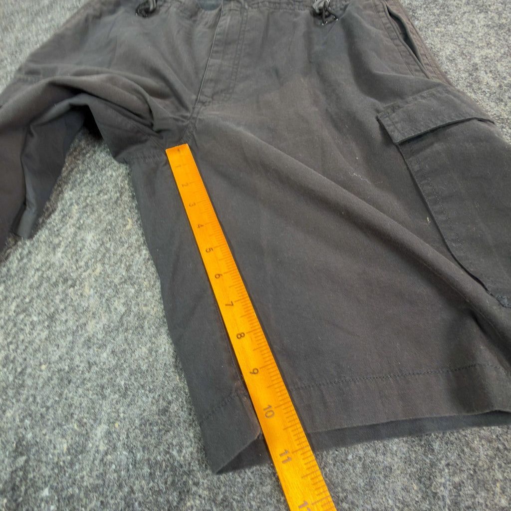 Nike Men's Black Cargo Shorts Vintage 2005 Cotton Tactical Utility - take2supply