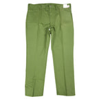 Front view of green Aldens pants