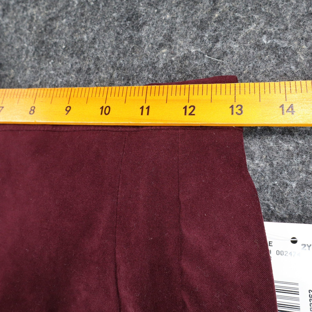 N Touch Womens Size 10 2pc Skirt Suit Set Berry Chenille Jacket & Midi Skirt NEW - take2supply