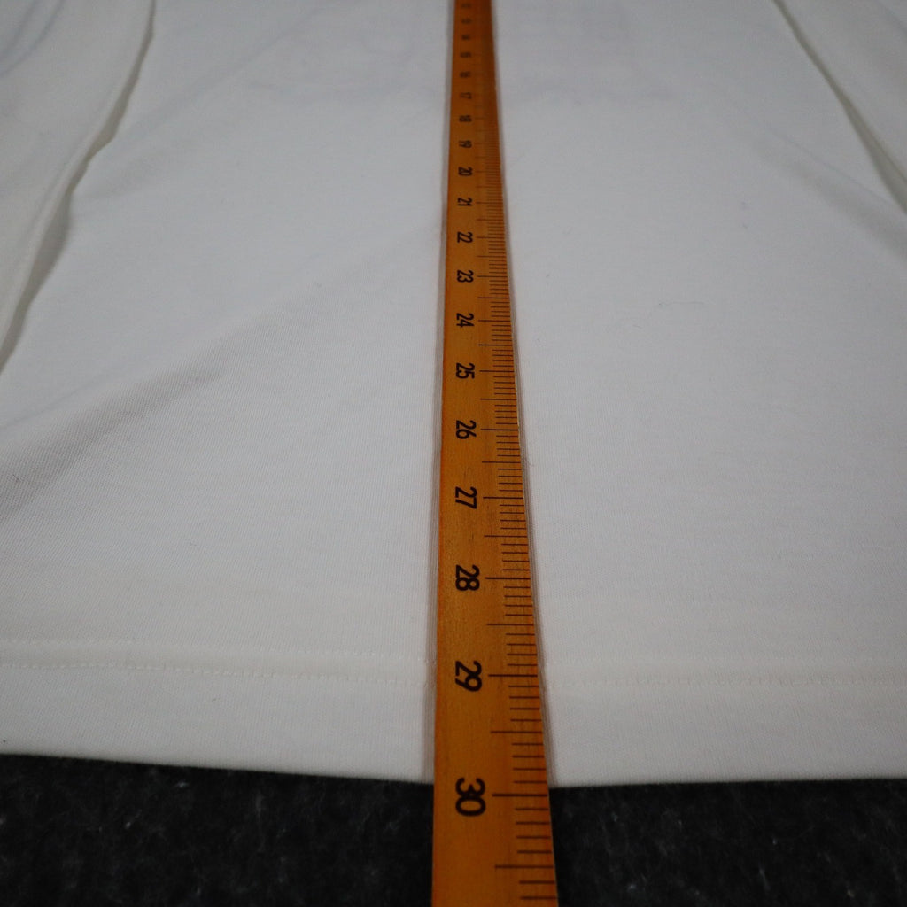 Donnkenny Classics Polo Shirt Womens M Vintage 90s White Embroidered Cat NWT - take2supply