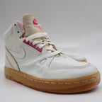 Nike Kiara II High Womens 6.5 Vintage 80s White Shy Pink Deadstock 4529 Korea - take2supply