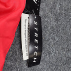 A. Byer Halter Tank Top Womens Medium Y2K Red Stretch Built-in Bra USA NWT - take2supply