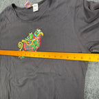Peanut Butter & Jelly Christmas Sleigh Top Womens L Black Cotton New - take2supply