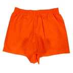 Fruit of the Loom Vintage 70s Gym Shorts Boys XS 24-26 Orange Cotton NWT - take2supply