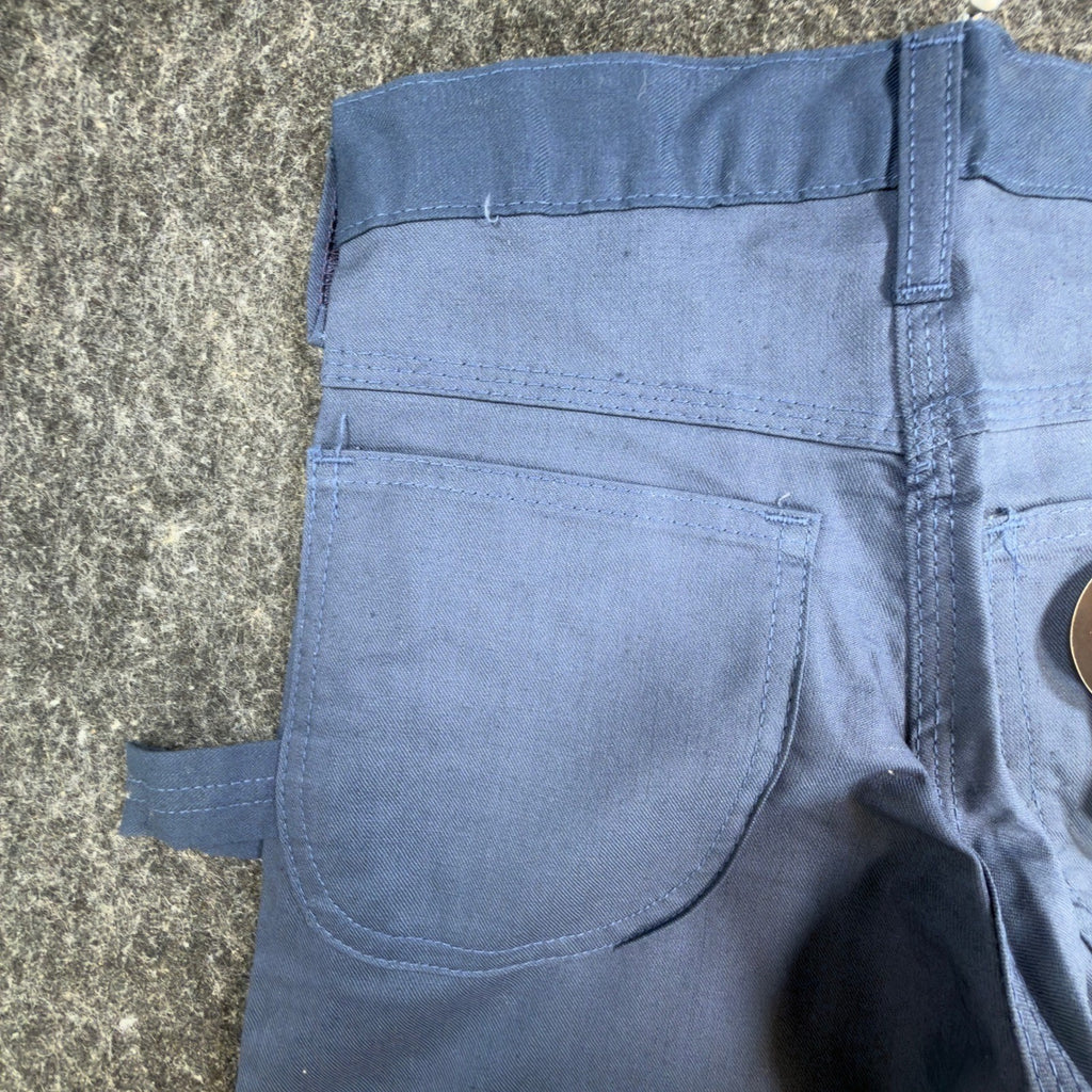 Dee Cee Vintage 70s Painter Pants Boys 12 Slim Blue USA Made NOS NWT 24x27 - take2supply
