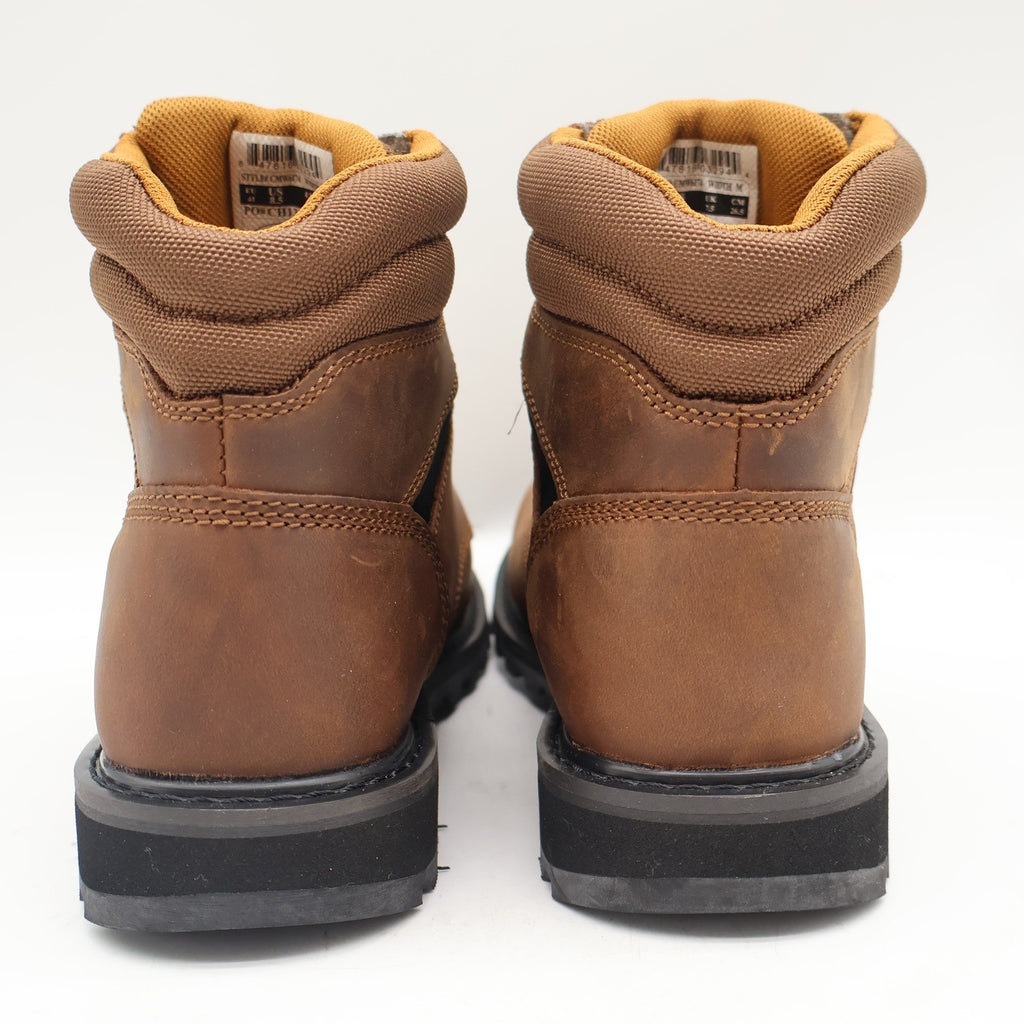 Carhartt 6-Inch Work Boot Mens 8.5 Brown Leather Soft Toe EH CMW6174 NEW - take2supply